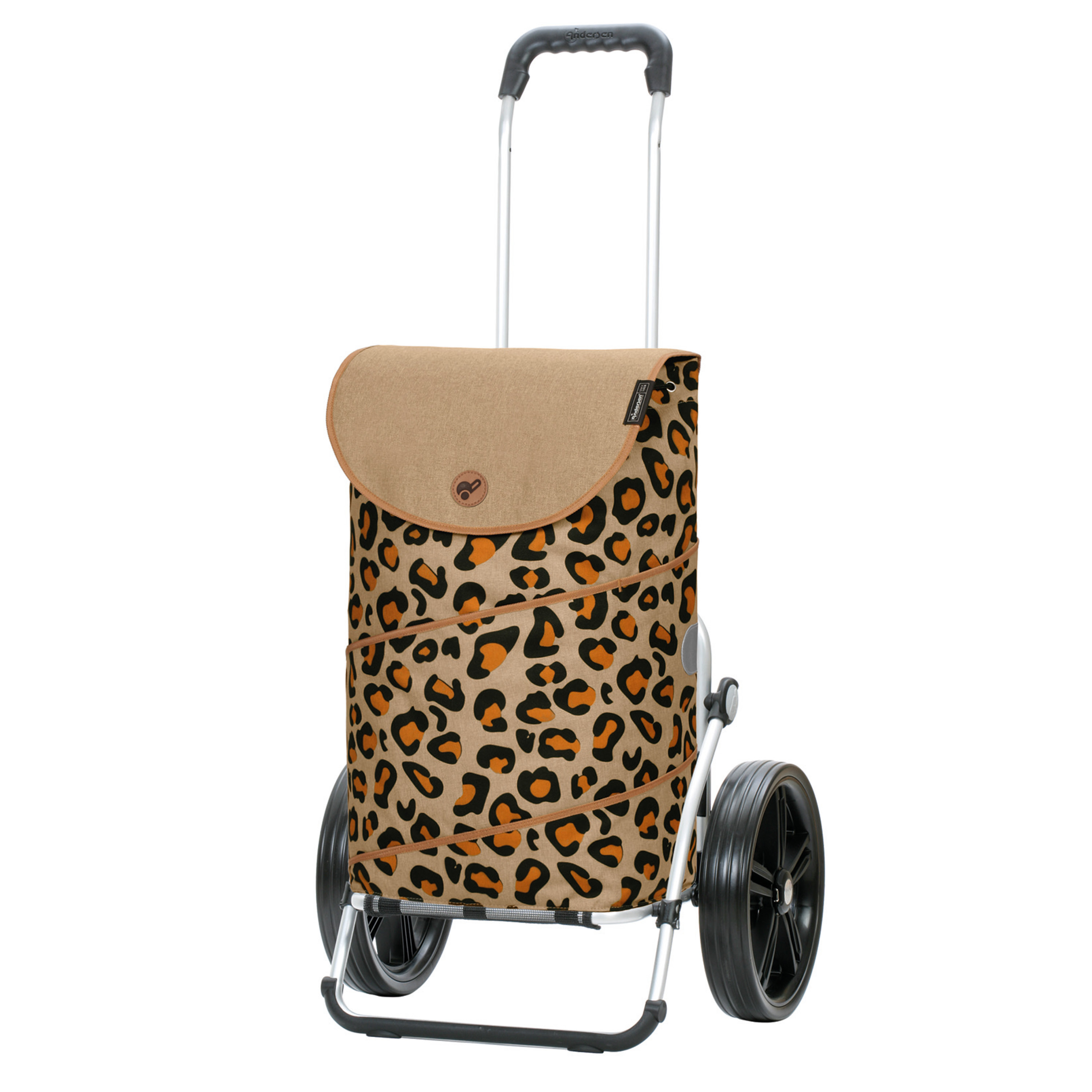 Andersen Royal Shopper mit Tasche Tyra in Zebra oder Leo, Kugellagerrad