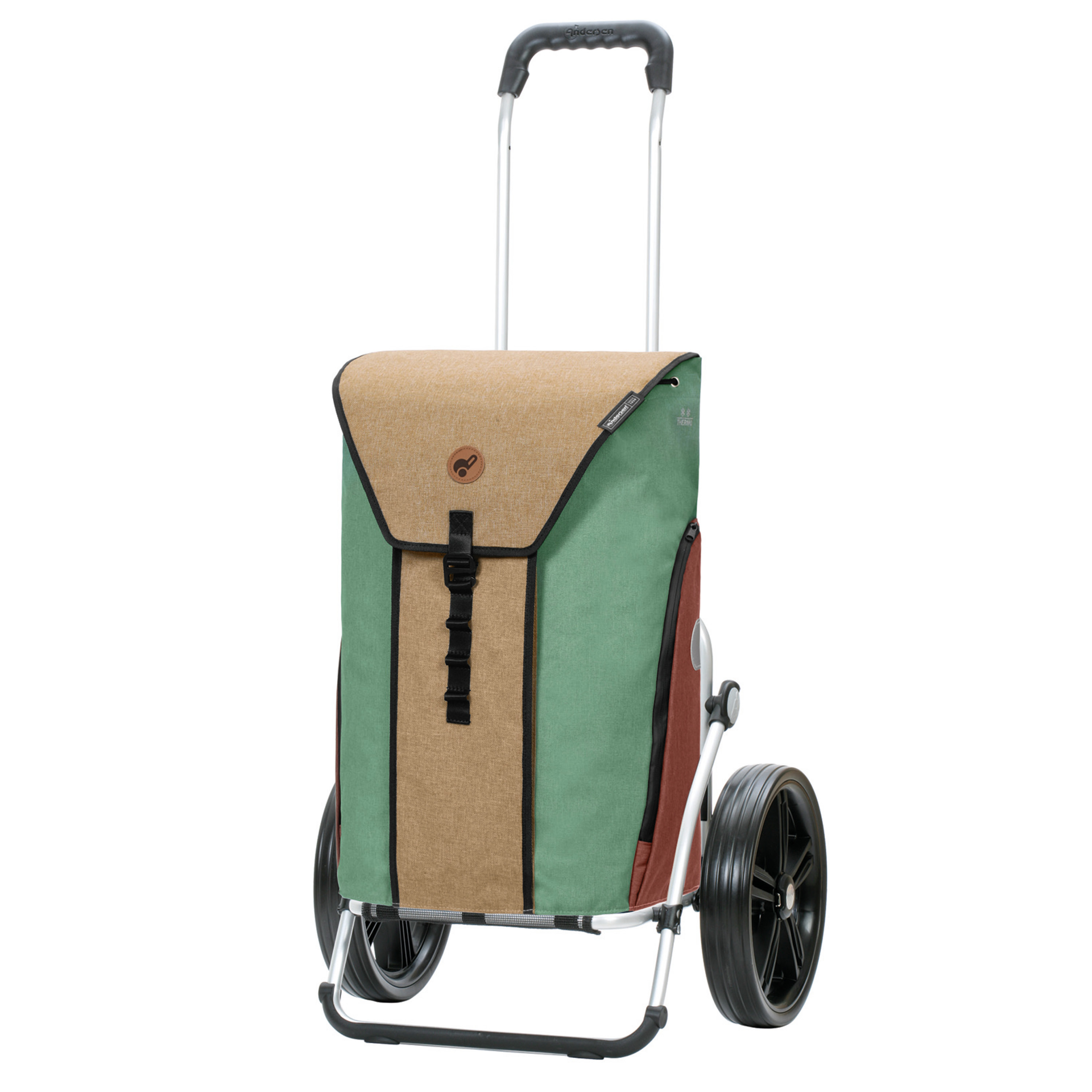 Andersen Royal Shopper mit Tasche Oli.P 2.0 in Beige oder Blau, Kugellagerrad