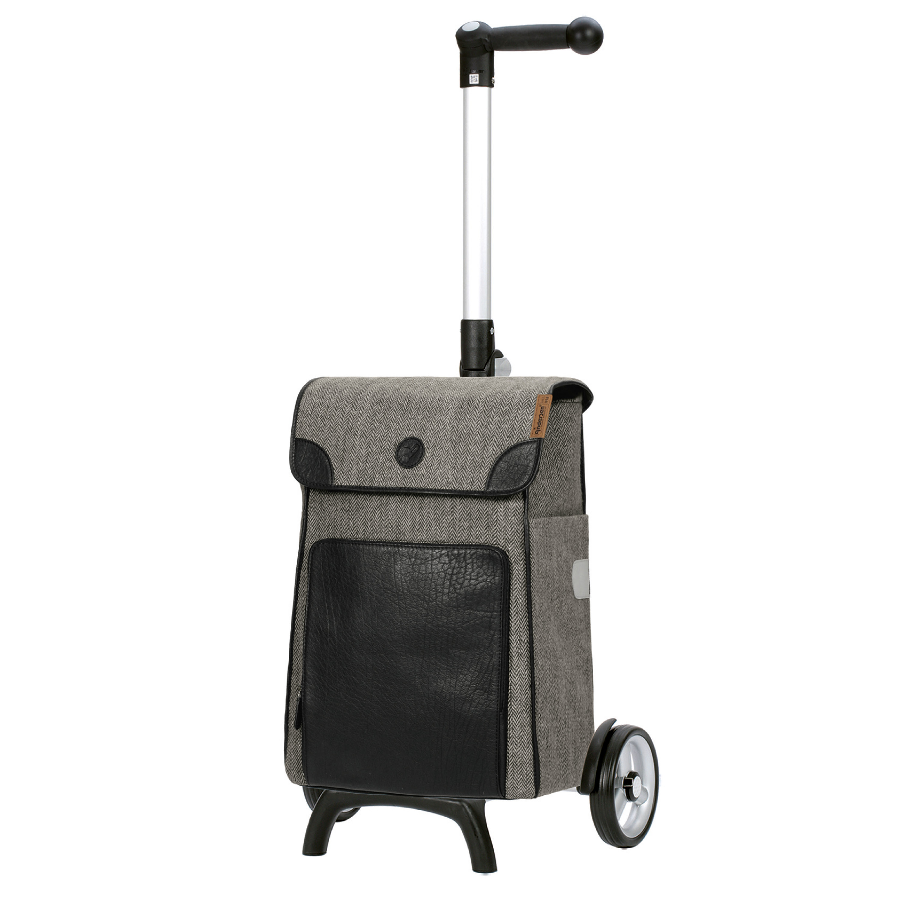 Andersen Unus Shopper Fun mit Tasche Elik in Brau oder Schwarz Tasche echtes Leder