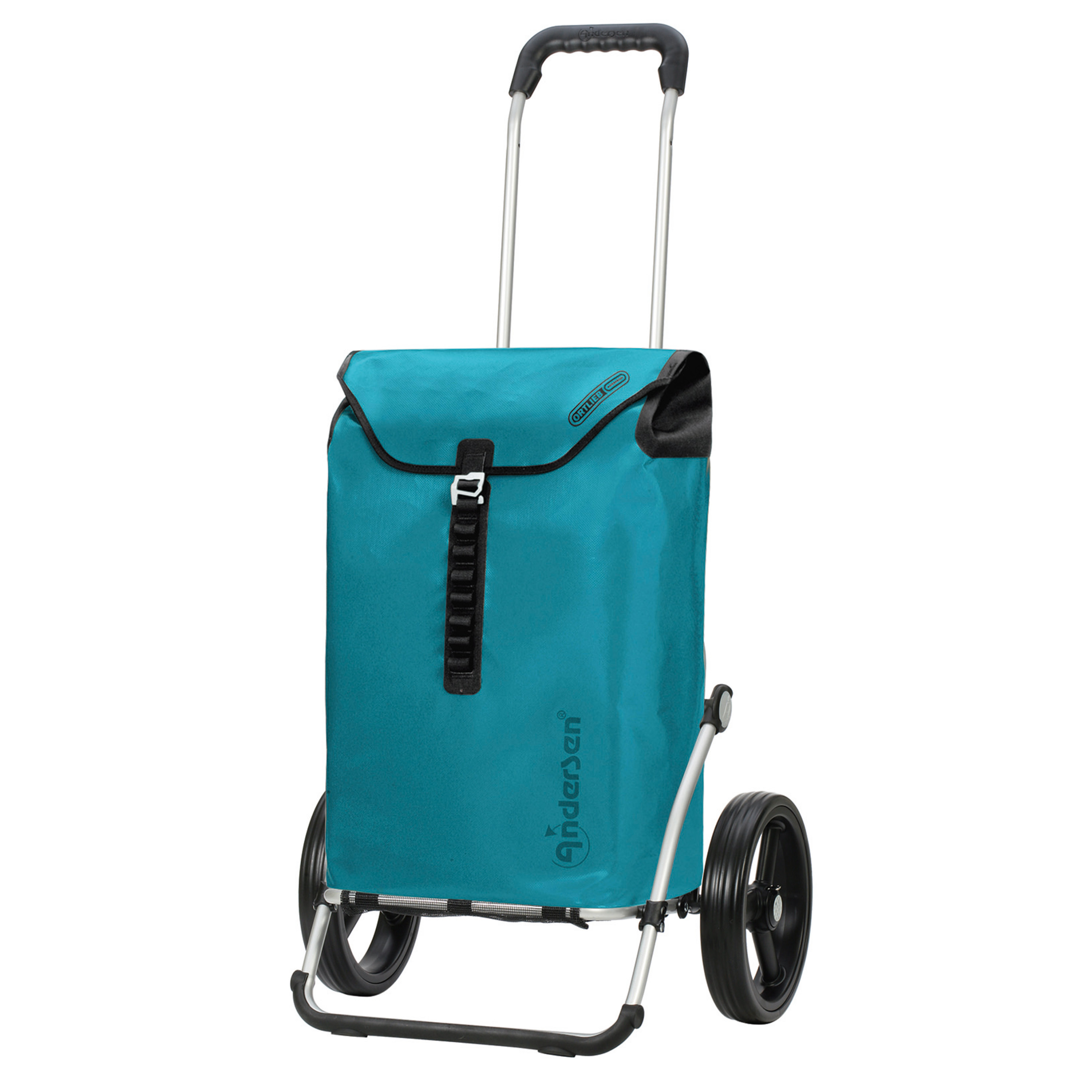 Andersen Royal Shopper mit Tasche Ortlieb in Gelb, Rot, Anthrazit oder Petrol, 3 Speichenrad 