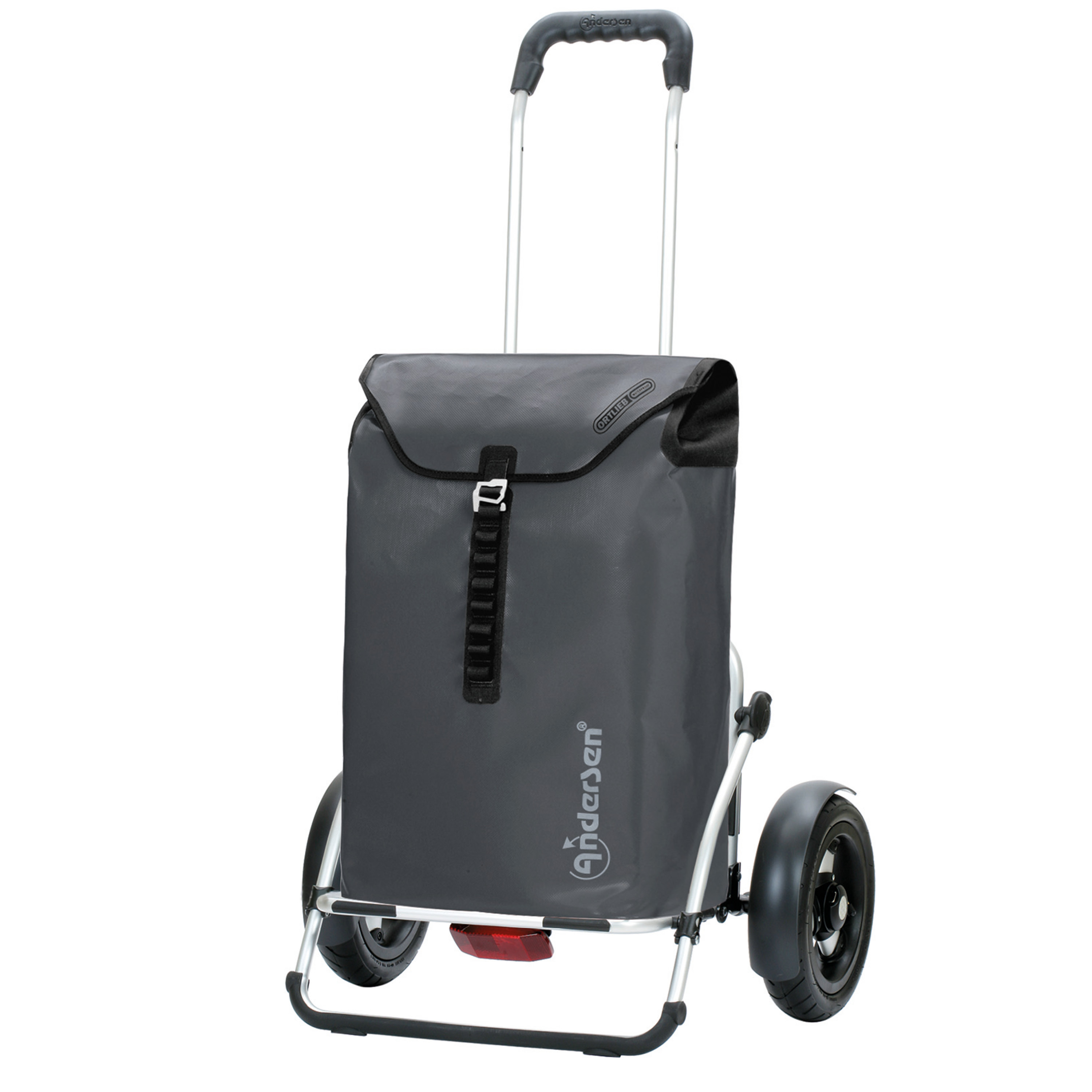 Andersen Royal Shopper Plus mit Tasche Ortlieb in Gelb, Anthrazit, Rot oder Petrol
