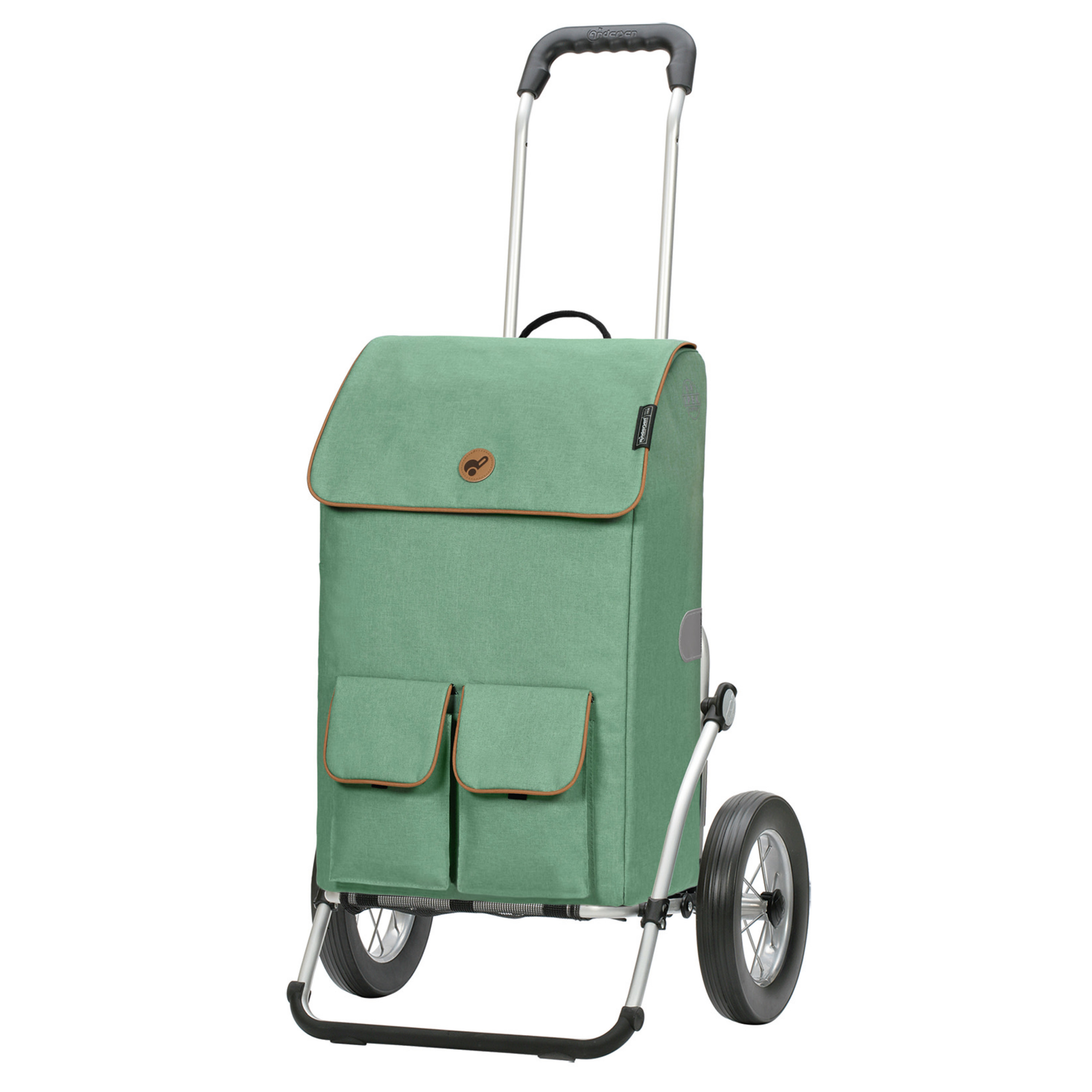 Andersen Royal Shopper mit Tasche Ipek MA in Salbei oder Schwarz, Metallspeichenrad 